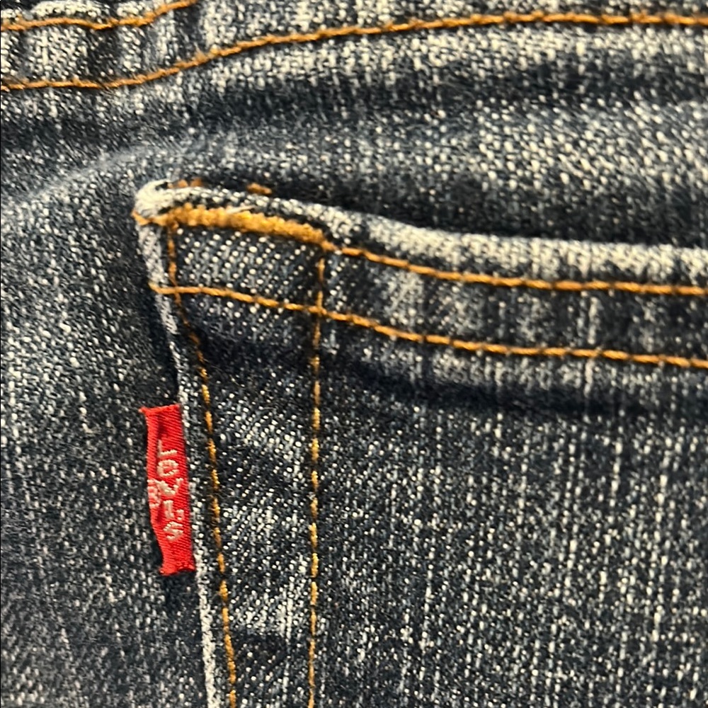 Red Tag 505 Women's Classic Blue Jeans - Picture 5 of 6